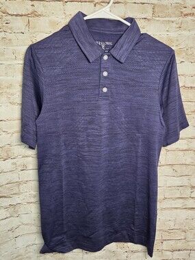 Holloway Mens Polo Shirt Size Small Dri-excel 3 Buttons NWoT Shorts Sleeve